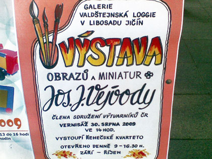 ŘQ při vernisáži J. Vejvody