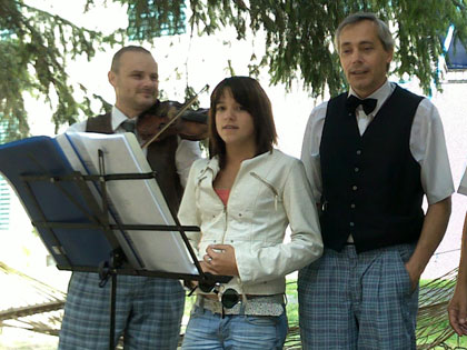 ŘQ při vernisáži J. Vejvody